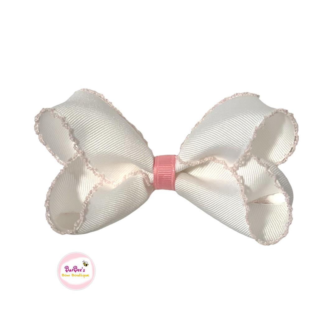 Classic Moonstitch Ribbon Hair Bow Headband (Copy)