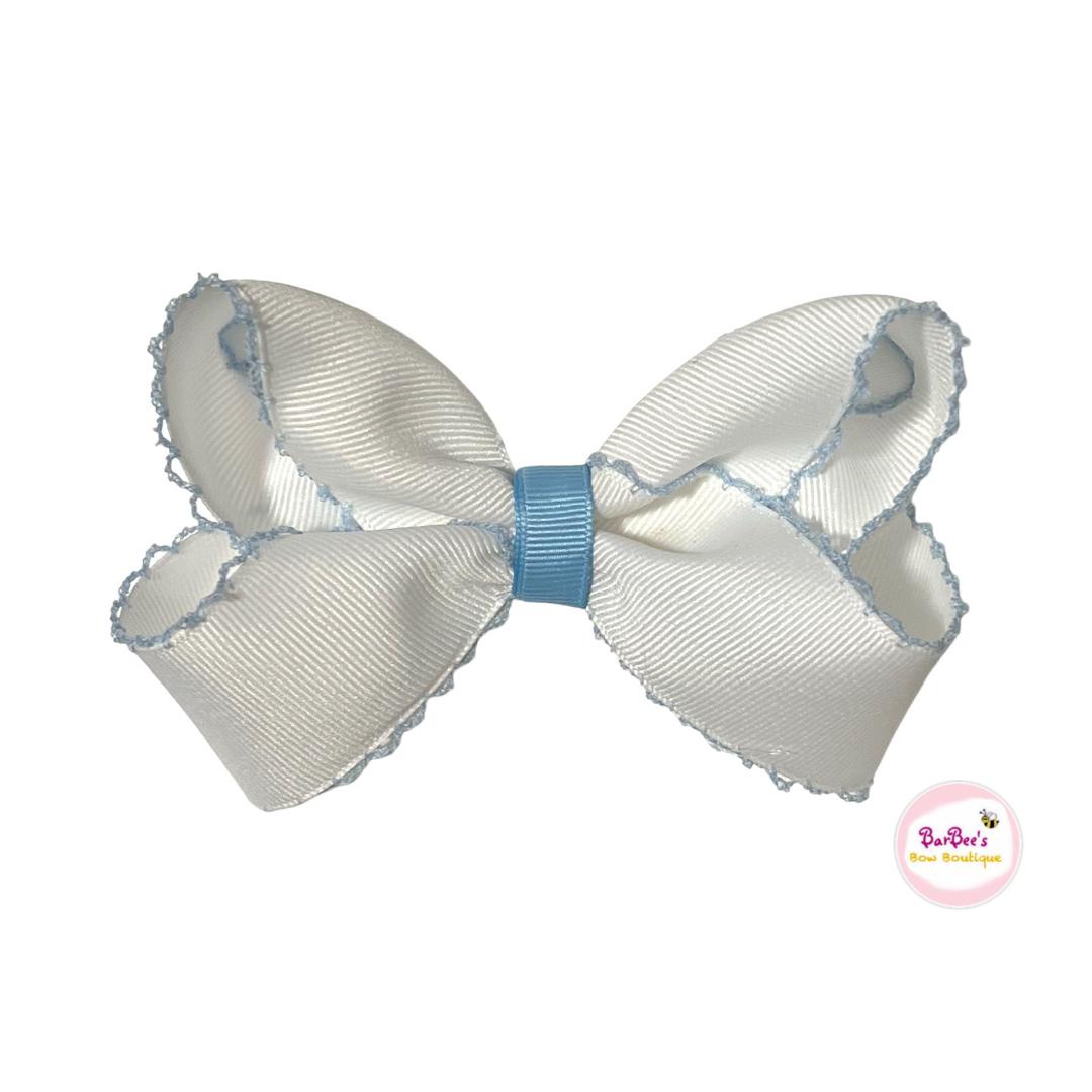 Classic Moonstitch Ribbon Hair Bow Headband (Copy)