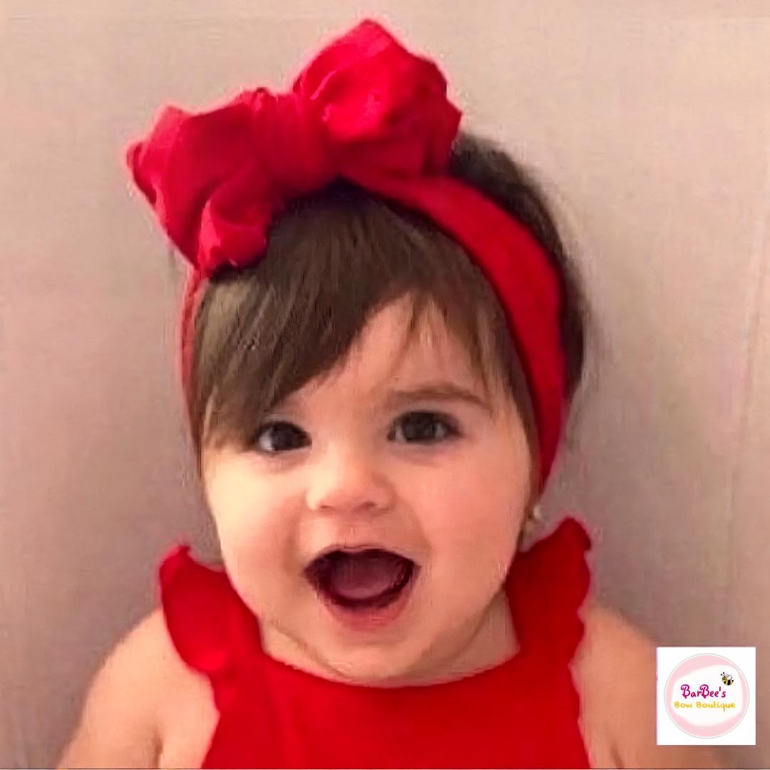 Eyelet Messy Bow Headwrap