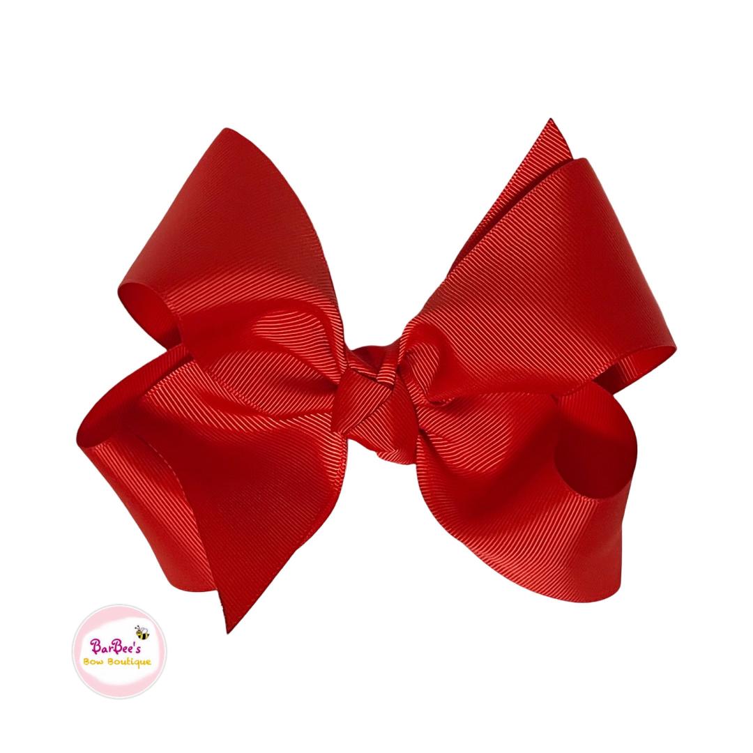 Big Solid Grosgrain Interchangeable Ribbon Hair Bow